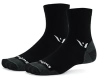 Swiftwick Pursuit Four Ultralight Socks (Black)