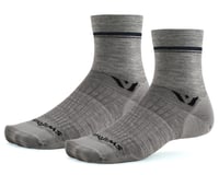 Swiftwick Pursuit Four Ultralight Socks (Retro Stripe/Heather)