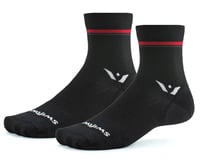 Swiftwick Pursuit Four Ultralight Socks (Retro Stripe/Black)