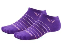 Swiftwick Aspire Zero Socks (Purple/Pink Stripe)