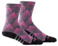 Terry Women's Wool Cyclosox Socks (Pink Peaks) (Universal Women's)