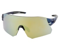Tifosi Rail Sunglasses (Midnight Navy) (Clarion Yellow/AC Red/Clear Lenses)