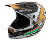 Troy Lee Designs D4 Carbon Full Face Helmet (Ever Black/Gold)