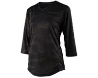 Troy Lee Designs Women's Mischief 3/4 Sleeve Jersey (Brushed Camo Army)