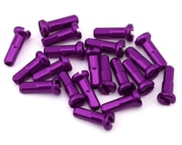 USA Brand 14g Alloy Nipples (Purple) (Bag of 20)