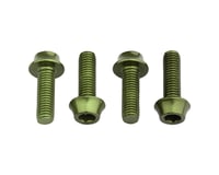 Wolf Tooth Components Aluminum Bottle Cage Bolts (Olive) (4-Pack)