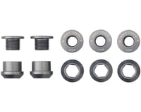 Wolf Tooth Components Dual Hex Fitting Chainring Bolts (Gunmetal) (6mm) (5 Pack)