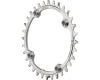 Wolf Tooth Components Elliptical Stainless Steel Chainring (Silver) (104mm BCD)