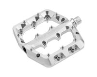 Wolf Tooth Components Waveform Platform Pedals (Raw Silver)