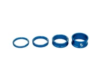 Wolf Tooth Components 1-1/8" Headset Spacer Kit (Blue) (3, 5, 10, 15mm)