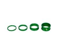 Wolf Tooth Components 1-1/8" Headset Spacer Kit (Green) (3, 5, 10, 15mm)
