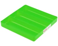 Ernst Manufacturing 3 Compartment Organizer Tray (Green) (10.5x10.5")