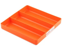 Ernst Manufacturing 3 Compartment Organizer Tray (Orange) (10.5x10.5")