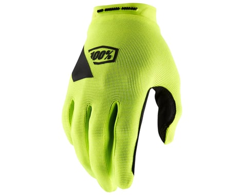 100% Ridecamp Gloves (Fluo Yellow) (XL)