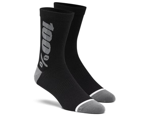 100% Rhythm Merino Socks (Charcoal Heather) (L/XL)