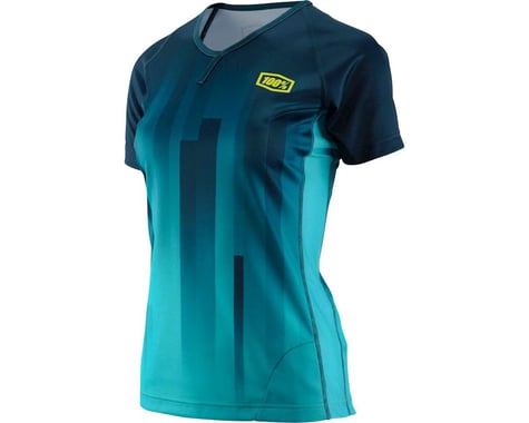 100% Airmatic Women's MTB Jersey (Forest Green)