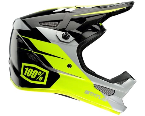 100% Status DH/BMX Full-Face Helmet (Falta Charcoal)