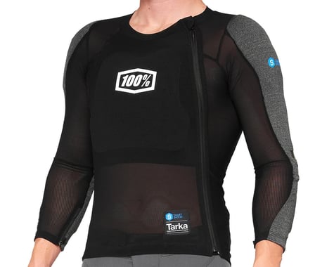 100% Tarka Long Sleeve Body Armor (Black) (M)