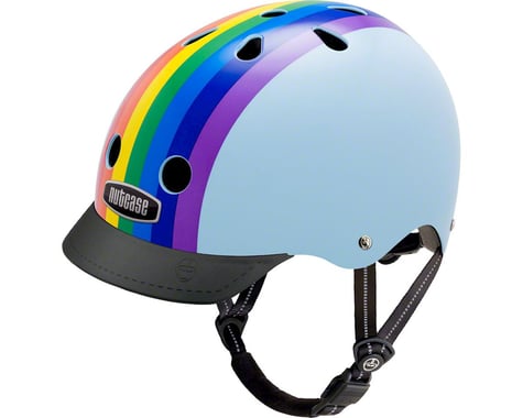 Nutcase Street Helmet: Rainbow Sky LG