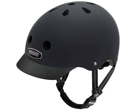 Nutcase Street Helmet: Blackish Matte MD