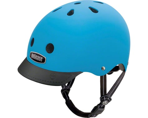 Nutcase Street Helmet: Bay Blue Mattet LG