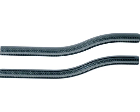 3T Carbon Aerobar Extensions (Black) (S-Bend) (22.2mm)