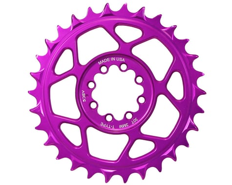 5Dev T-Type 8-Bolt Chainring (Purple) (3mm Offset) (30T)