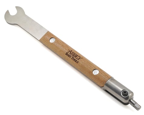 Abbey Bike Tools Pedal Wrench BBQ Wood Handled