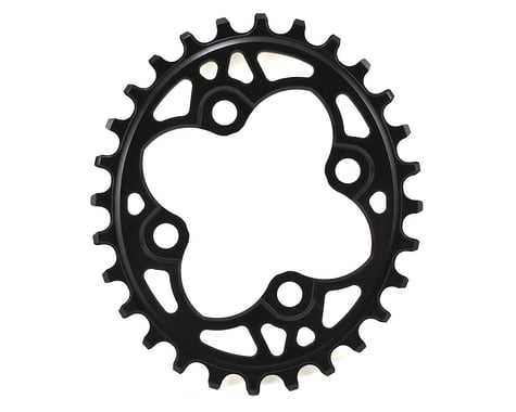 Absolute Black Oval Mountain Chainrings (Black) (1 x 10/11/12 Speed) (Single) (64mm BCD) (28T)