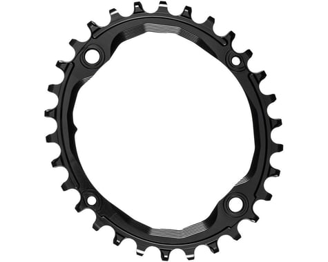 Absolute Black Oval Mountain Chainrings (Black) (1 x 10/11/12 Speed) (Single) (104mm BCD) (30T)