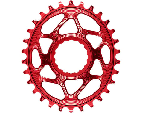 Absolute Black Direct Mount Race Face Cinch Oval Chainrings (Red) (Single) (3mm Offset/Boost) (26T)