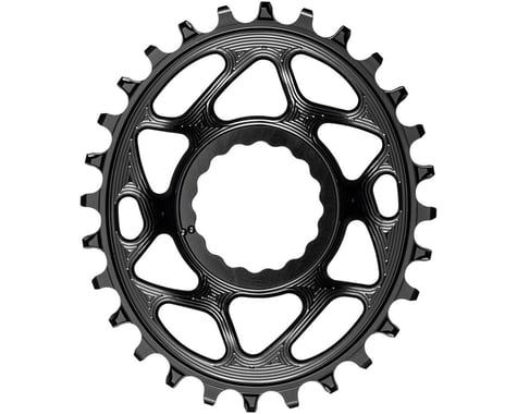 Absolute Black Direct Mount Race Face Cinch Oval Chainrings (Black) (Single) (3mm Offset/Boost) (28T)
