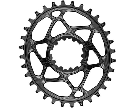 Absolute Black SRAM GXP Direct Mount Oval Chainrings (Black) (Single) (3mm Offset/Boost) (32T)