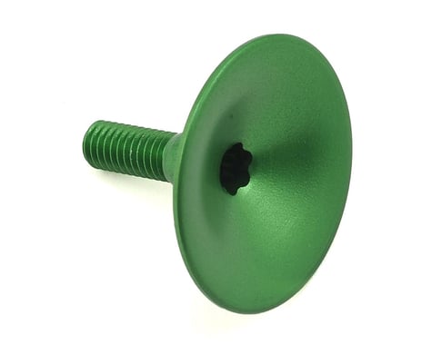 Absolute Black Integrated Top Cap for Headset (Green)