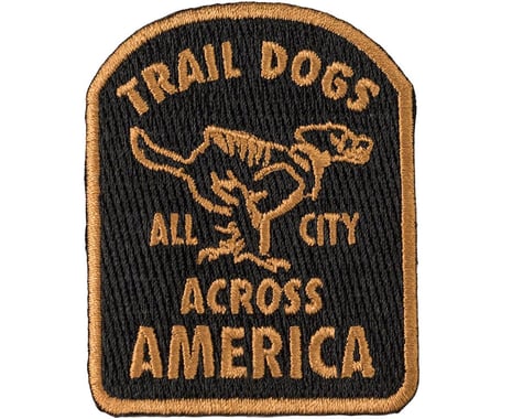 All-City Trail Dogs Patch (Black/Brown)