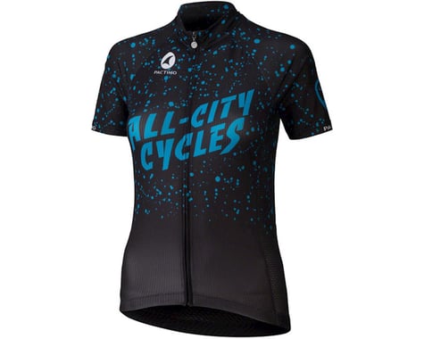 All-City Electric Boogaloo Women's Jersey (Black/Blue)