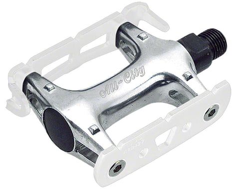 All-City Standard Track Pedals (White)