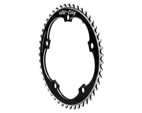 All-City 1/8" Track Chainring (Black) (Single Speed) (144mm BCD) (Single) (47T)