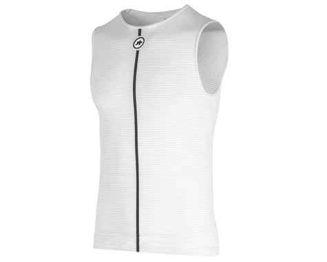 Assos Summer Sleeveless Skin Layer (Holy White) (M)