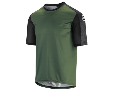 Assos Men's Trail Short Sleeve Jersey (Mugo Green) (XLG)