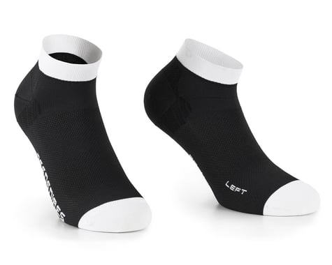 Assos RS Low Superleger Socks (Black Series) (S)