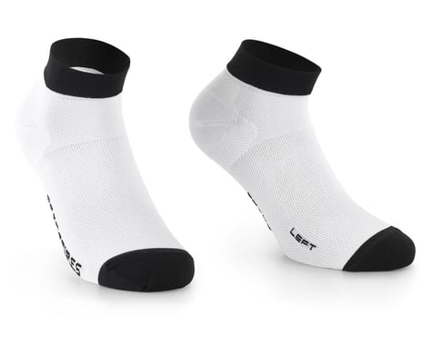 Assos RS Low Superleger Socks (White Series) (S)