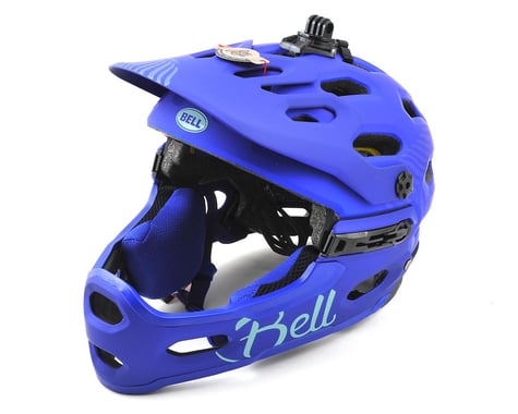 Bell Super 3R MIPS Joyride Women's MTB Helmet (Matte Cobalt/Pearl)