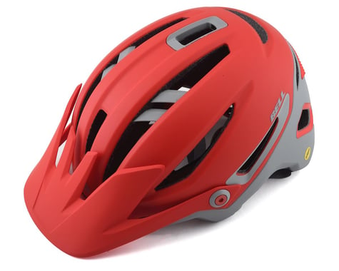 Bell Sixer MIPS Mountain Bike Helmet (Matte Crimson/Dark Grey)