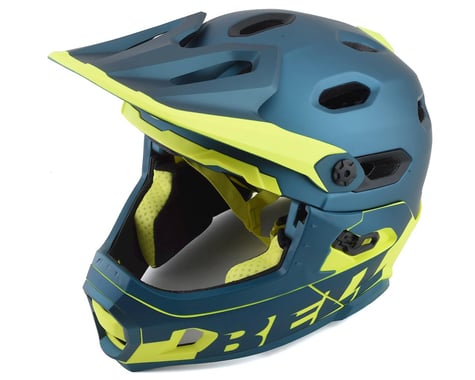 Bell Super DH MIPS Helmet (Blue/Hi Viz)