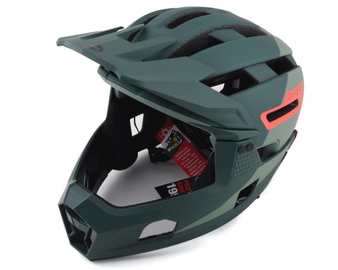Bell Super Air R MIPS Helmet (Green/Infrared) (S)