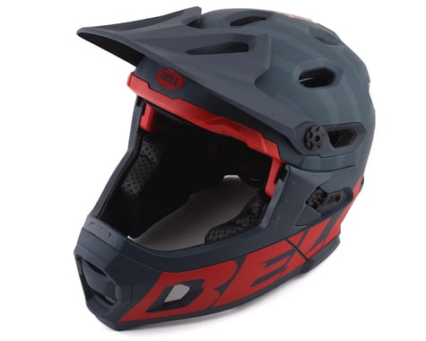 Bell Super DH Spherical MIPS Helmet (Matte Blue/Crimson) (M)