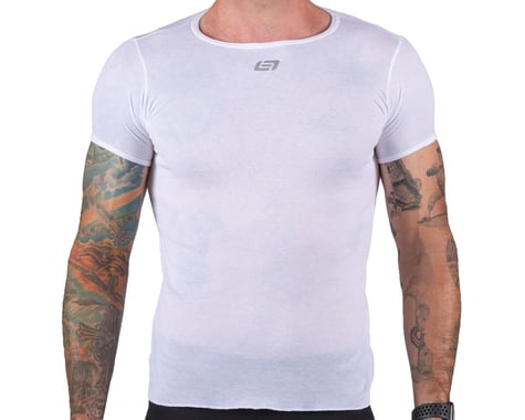Bellwether Short Sleeve Base Layer (White) (S)