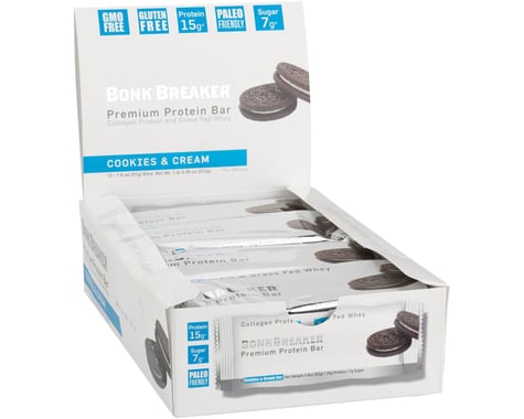Bonk Breaker Premium Protein Bar (Cookies and Cream) (12)