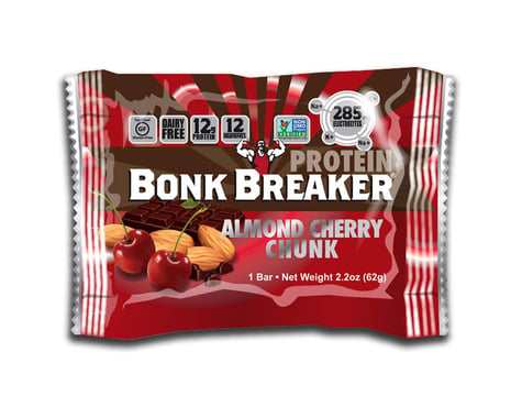 Bonk Breaker Premium Protein Bar (Almond Cherry Chunk) (12 | 2.2oz Packets)